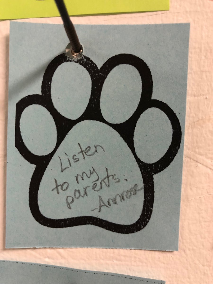 MJansenAD's tweet photo. 1 Day after our #WassKindness Wolf Pack lesson and our @WassWolves are already #RainingKindness #WassWolvesWay https://t.co/fJd9yhj6Is