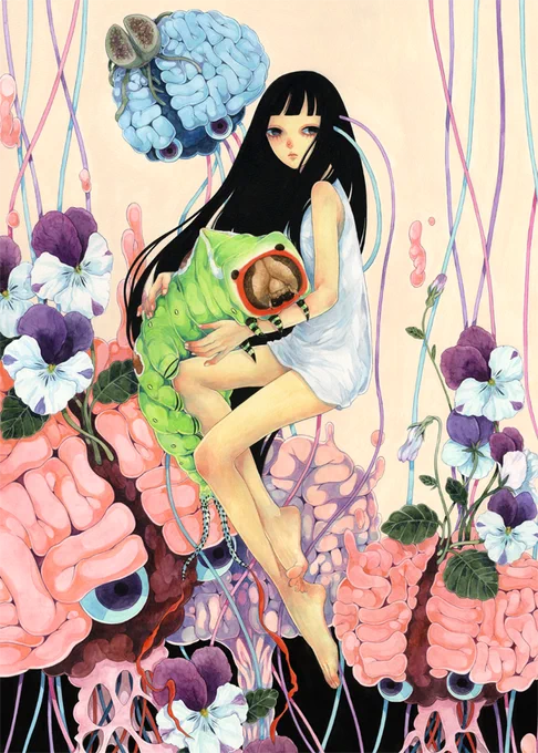 モクメシャチホコが好きなのでもっともっと描きたい… 