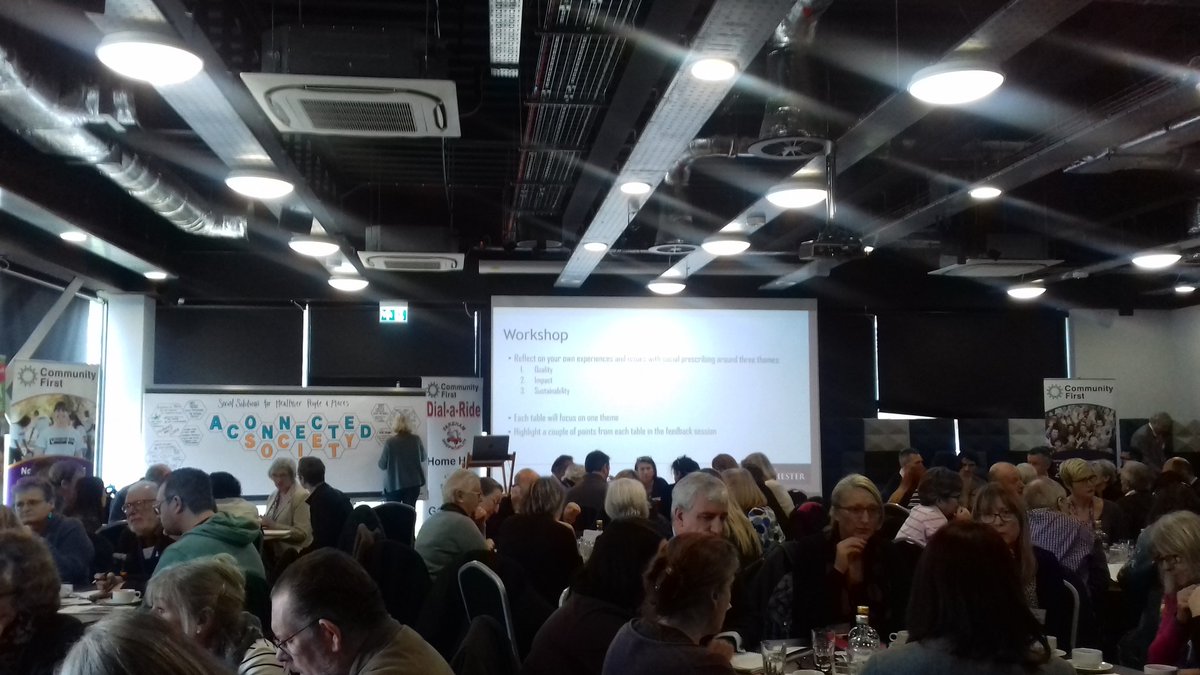cfirstorg's tweet image. Our delegates are in roundtable workshop thinking about quality, impact, and sustainability re: #SocialPrescribing 

Looking forward to hearing feedback later today #SocialSolutions