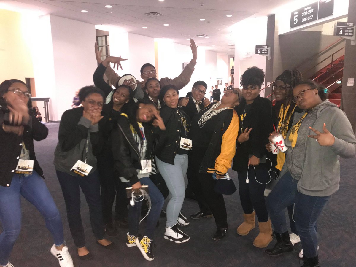 Ok, whose sponsor is really tired? OURS.  Shout out to Sponsor/Magic School Bus Driver Ms. Hemphill, That is her trying to sleep in the pic. Shout out to all the amazing sponsors. Thanks for helping us to be great leaders.  YOU ROCK! #betacon19