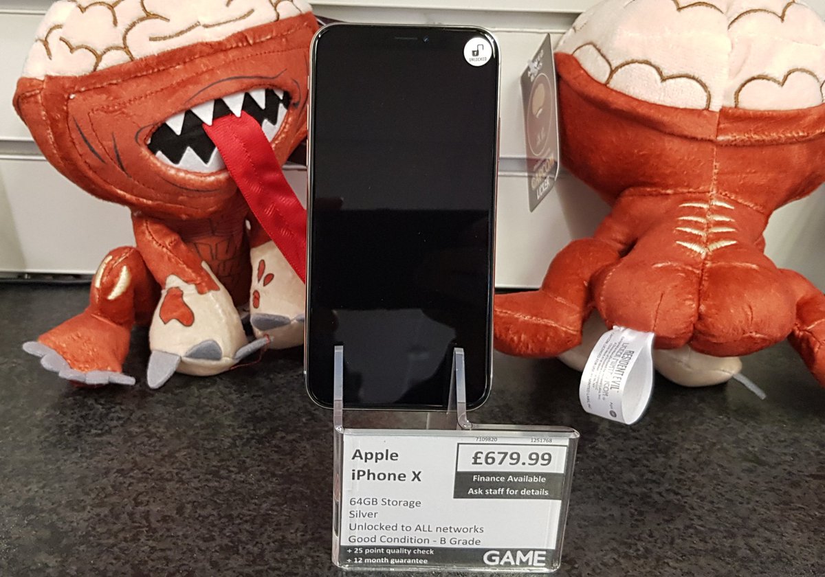 GAMETorquay's tweet photo. Today we have chosen this iPhone X as our #PhoneOfTheDay
Unlocked to any network and with 64GB of storage.
Why not come in and treat yourself to a nice new upgrade by trading your old phone towards it! https://t.co/sooWqEGdLW