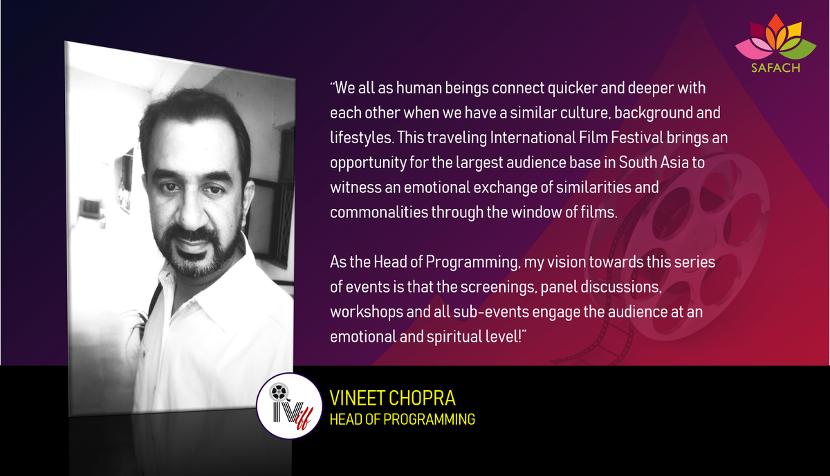 IndusValleyFilm's tweet photo. Meet our Head of Programming.
#iviff #indusvalleyfilmfestival #indusvalleyinternationalfilmfestival #indusvalleyfilms #films #greatindianstorytellers #acting #writing #direction #theatre #filmfestivals #filmfestival2019 #headofprogramming #corporate #silverscreen #FilmFest https://t.co/ZLC4CdQjlK