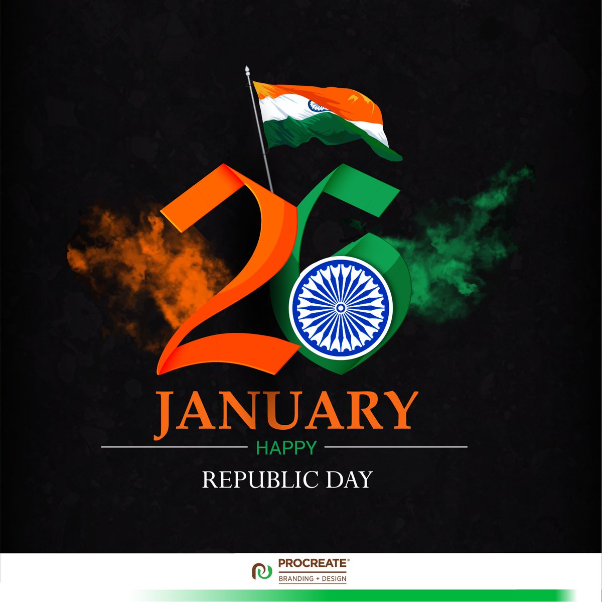 ProcreateDesign's tweet image. A nation's culture resides in the hearts and in the soul of its people.

Similarly we need your brand to reside in the hearts of people of the world. connect for Strategic Brand Growth.

We all from Procreate Branding wish you a very Happy Republic Day 2019.