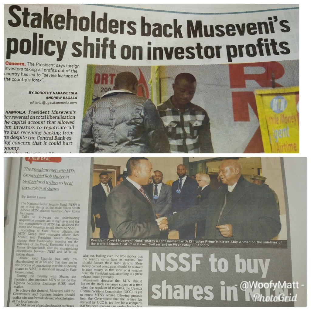WoofyMatt's tweet image. Not a huge fan of his but I totally back #Museveni move to block capital outflows through #profitrepatriation @newvisionwire @DailyMonitor