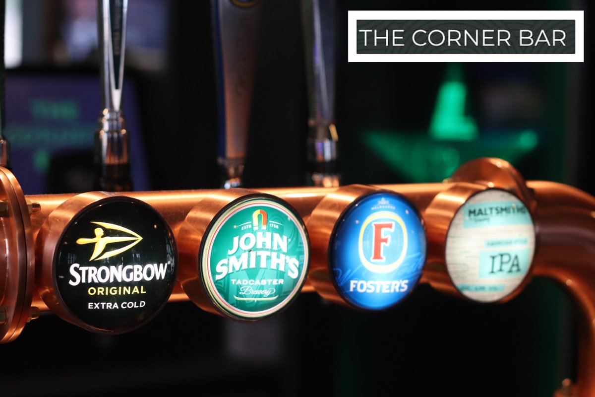 <a href="/CornerBarCrewee/">The Corner Bar, Crewe</a>
We have an excellent range of cask ales🍺, beers🍻, wines🍷, cocktails🍸 and spirits🥃! 

Join us on for Happy Hour today between 4.30pm - 6.00pm 

Like👍, Comment💬, &amp; Share🔁 #supportlocalbusiness

#happyhour #afterwork #drinks