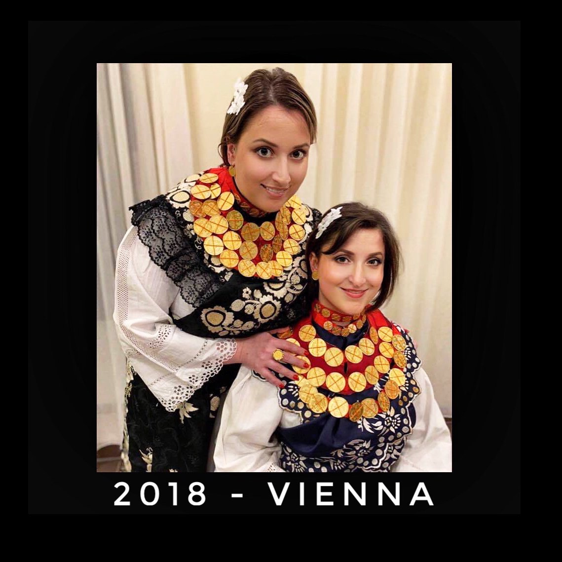 Amazing job my grandma did, dressing my mum and her sister 40 years ago! Current day she dressed me and my sister on Christmas Day 2018! #40yearchallenge #10yearchallenge #mosmondesign #2019photochallenge #croatiannationalcostume #croatiancostumes #nationaldress #sisters