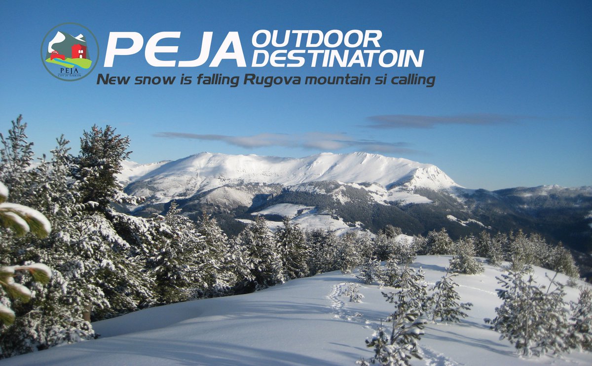 PejaTourism's tweet photo. New snow is falling, Rugova mountain is calling.
Don't let this weekend pass without being out in the snow. Come and visit Peja Outdoor Destination.
#winteractivitis #pejaoutdoordestination #pejacityoftourism @peaksofthebalka @marimangat @virtytmorina https://t.co/75j0AG59f6