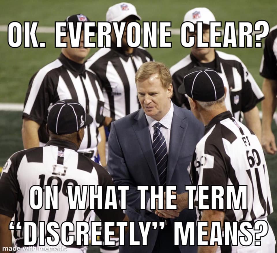 AJCaruso3's tweet photo. #firegoodell #refgate #nflgate https://t.co/HqgnOiHz9b