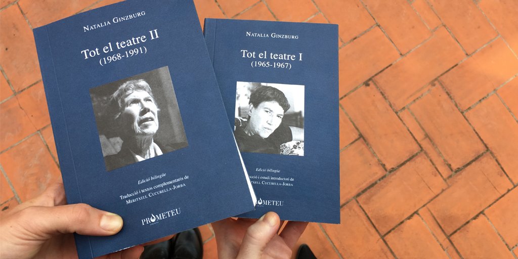 tresccultura's tweet photo. 5/5 #SorteigTR3SC 📚 Ep! Sorpresa. Avui no només un, sinó que farem dos sortejos de llibres. Ara, aquí, 'Tot el teatre' (I i II) de Natalia Ginzburg (@PrometeuEd). A la tarda... atents a Facebook 😉

Vols un exemplar?
🔁 Fes RT
🗨️ Etiqueta a dos amics contestant aquesta post https://t.co/joS87CkzlO