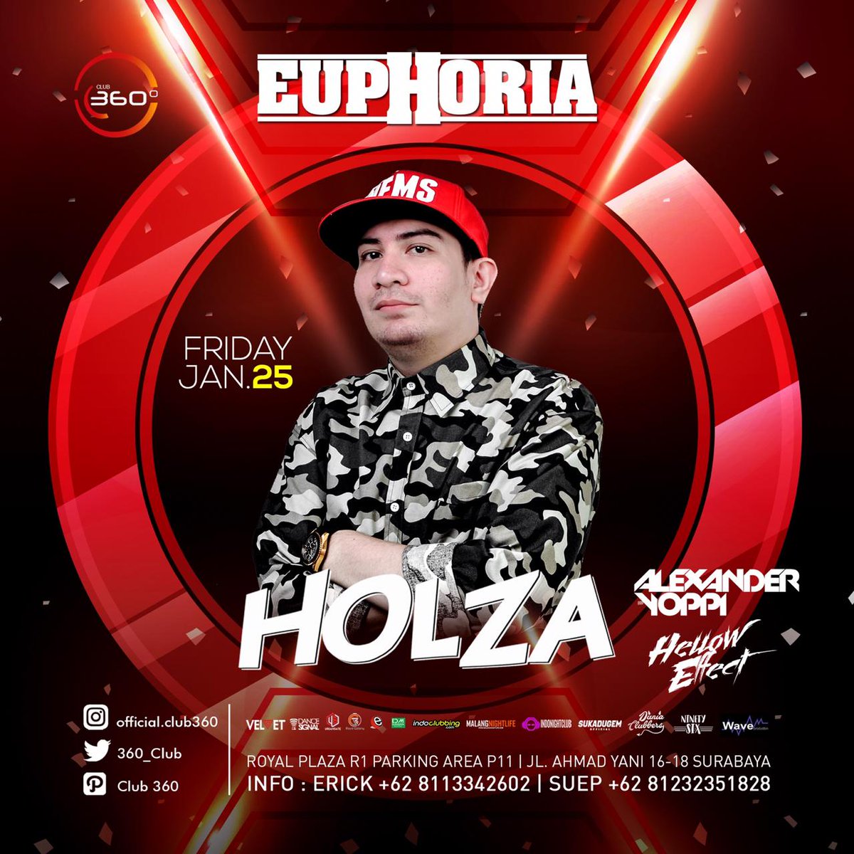 #surabaya tonight! <a href="/360_Club/">Club 360°</a>