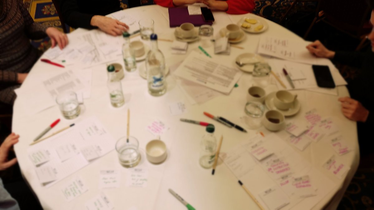 MaraMvB's tweet photo. Interactive session with GPs and researchers to identify priority areas in data quality for electronic records in primary care, with @Keith_Moffat and @franksu80004183. #ADEGS #ADEGS2019 #co-design #affinitymap @primarycare_sta @StAndMedicine https://t.co/SREk0WYRJT