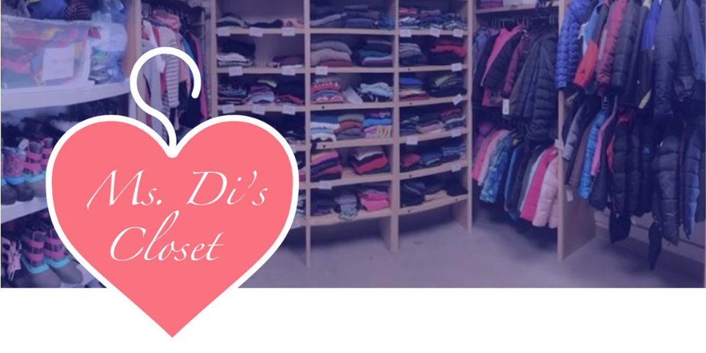 AquariusPM's tweet photo. A closer look at Ms. Di's Closet and its impact on the @eecsportland: https://t.co/OnrocR0KZJ - Thank you to Linda Bancroft on her mission to serve those in need 💗 https://t.co/P7tP8xCUdm