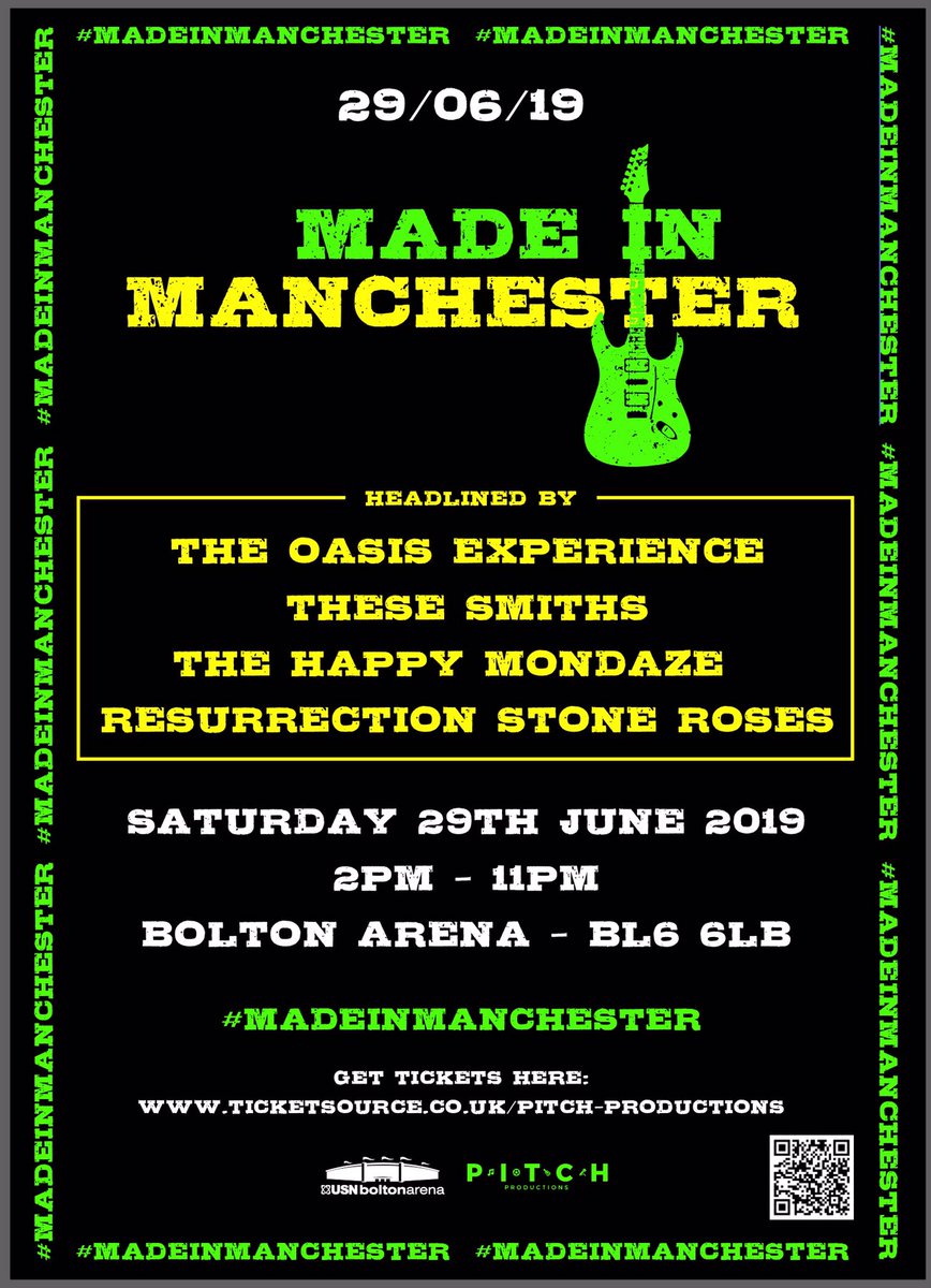 Made In Manchester Festival (@madeinmcrfest) on Twitter photo Any up and coming bands from #bolton who fancy playing at #MadeInManchester this summer get in touch. Great chance to play in front of a good festival crowd and meet <a href="/oasisEXP/">The Oasis Experience</a> <a href="/TheseSmiths/">These Smiths</a> <a href="/happymondaze/">HAPPY MONDAZE</a> <a href="/Resurrection__1/">resurrection</a> and <a href="/davesweetmore/">dave sweetmore</a> <a href="/BoltonFM/">Bolton FM</a> @BoltonArena <a href="/boltonlive/">Bolton Live!</a> Any up and coming bands from #bolton who fancy playing at #MadeInManchester this summer get in touch. Great chance to play in front of a good festival crowd and meet <a href="/oasisEXP/">The Oasis Experience</a> <a href="/TheseSmiths/">These Smiths</a> <a href="/happymondaze/">HAPPY MONDAZE</a> <a href="/Resurrection__1/">resurrection</a> and <a href="/davesweetmore/">dave sweetmore</a> <a href="/BoltonFM/">Bolton FM</a> @BoltonArena <a href="/boltonlive/">Bolton Live!</a>