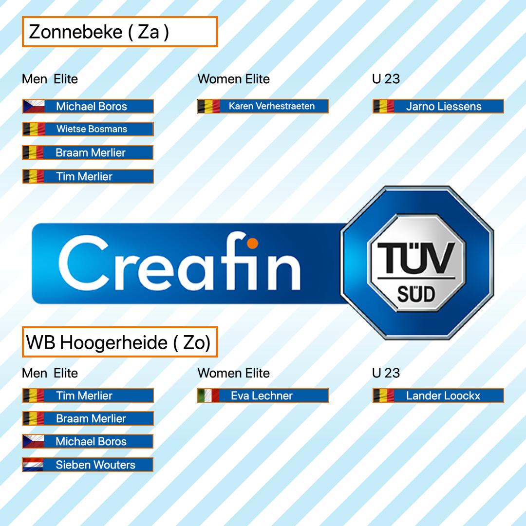 Zo ziet het weekend van Creafin-TÜV SÜD er uit... 
#creafintuvsud
#creafin
#tuvsud
#zannata
#vastgoedservice
#srmanolo
#tacx
#rovalcomponents
#karcher
#gentmotors
#sram
#dedaelementi
#jako
#shplusofficial
#cemabearing
#aktiv8cycling
#chalocompany
#unlimitedpowersportfoods