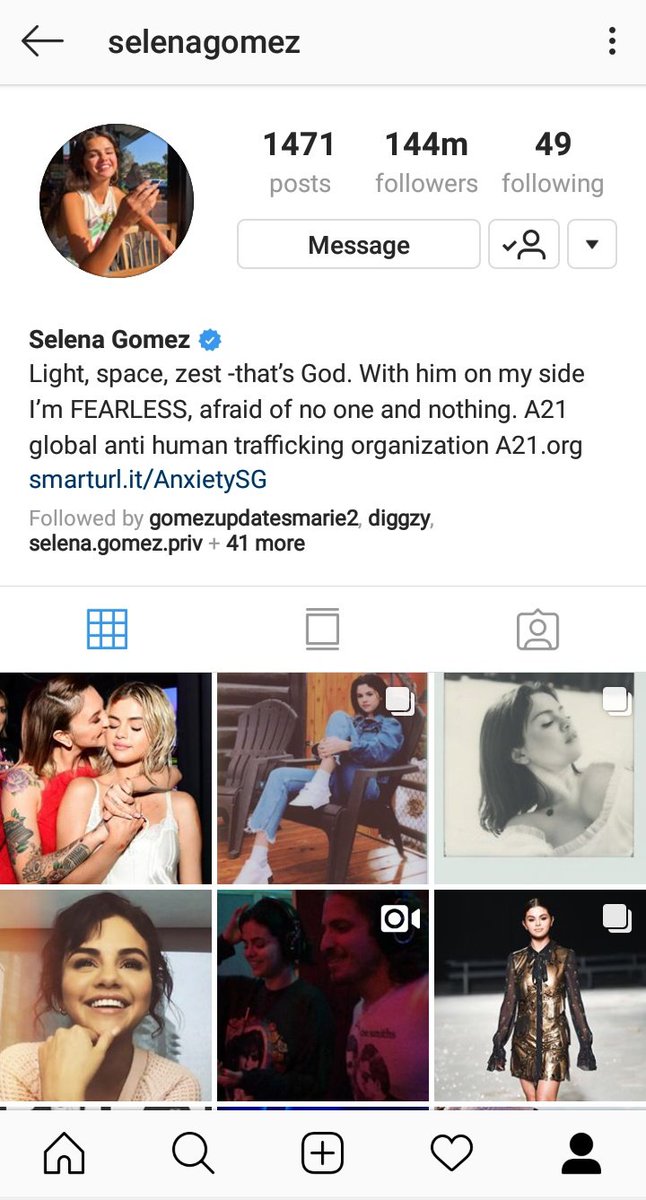 Selena Gomez Fan Acc Selena Gomez Updated The Link Of Her Profile On Instagram Selenagomez Actualizo El Enlace De Su Perfil En Instagram T Co 6zu0yn3wfa