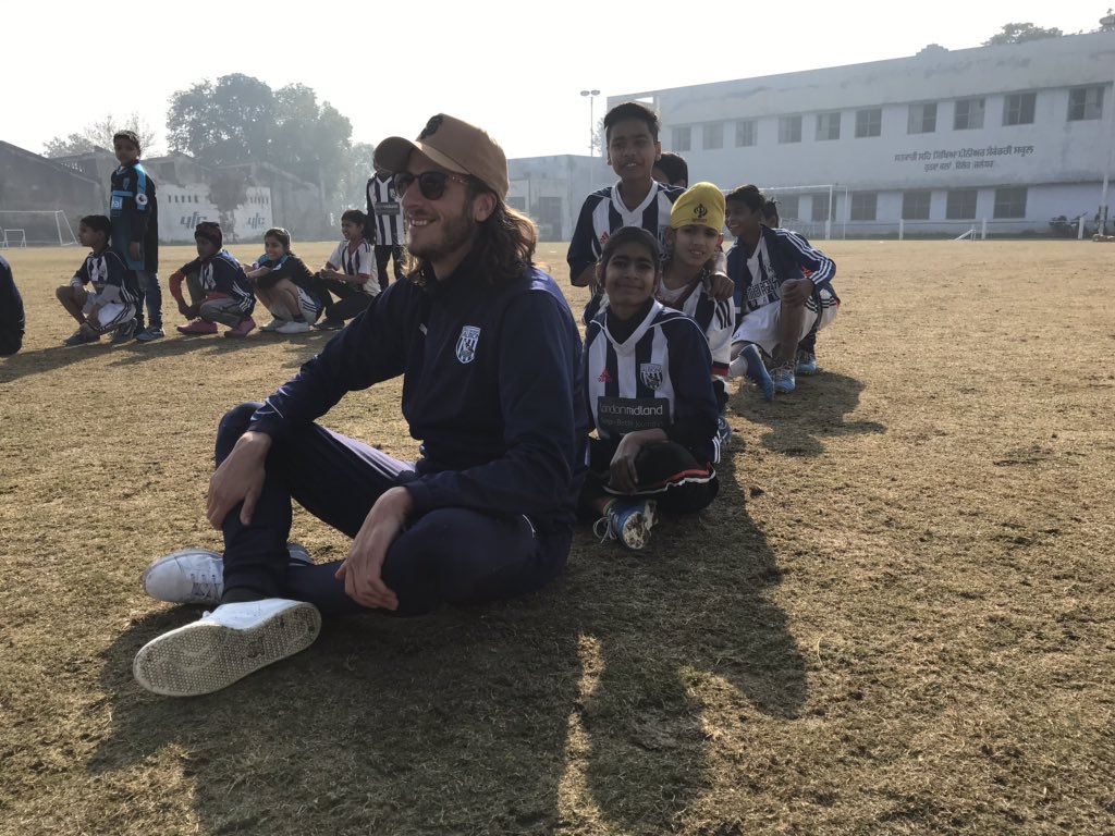 TheJOFoundation's tweet photo. Another memorable day in Punjab with the kids. It’s been an unforgettable trip!

#WBA | #AlbionInIndia 💙⚪️🇮🇳 https://t.co/7QD4Vj7yCl