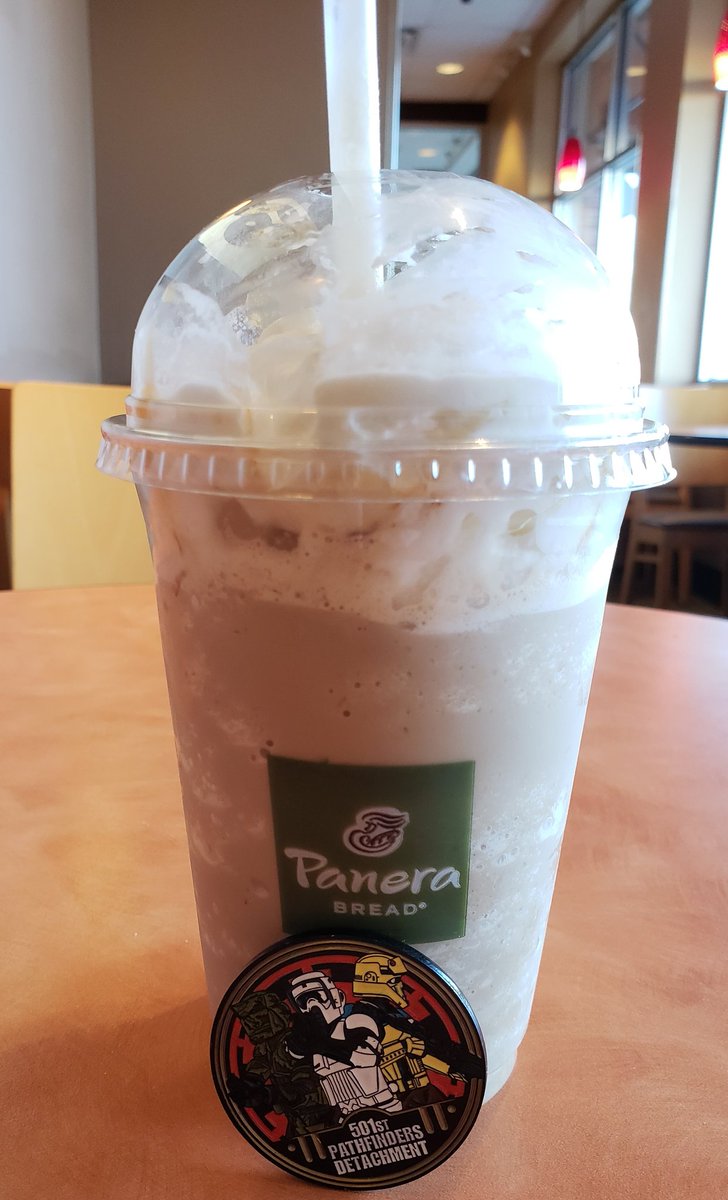 Mutt_Trooper's tweet photo. Only one sure way to start the morning off right, coffee! 

#501neg #pathfindersdetachment #bikerscout #scouttrooper #coffee #panerabread #portlandmaine #maine #fridaymorning #501stlegion https://t.co/7GOu0b4vNb