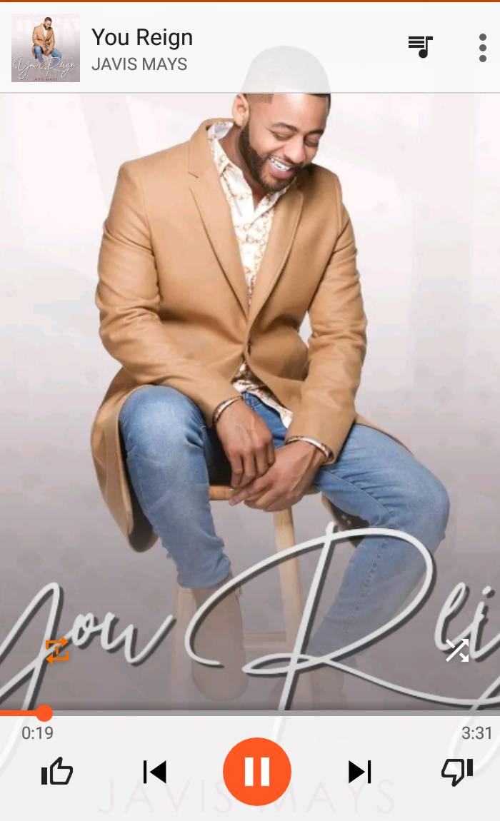 Tcjr84's tweet photo. All the Earth shall declare #YouReign Jesus!!! Available Today!!! Go grab your copy now. It is on all Digital Outlets!!! Great Vibe!!! #YouReign #Forever #JavisMays #NewSingle #IssaVibe #GreatTune #AboveAllNames #JesusReigns https://t.co/e8iUYdLldG