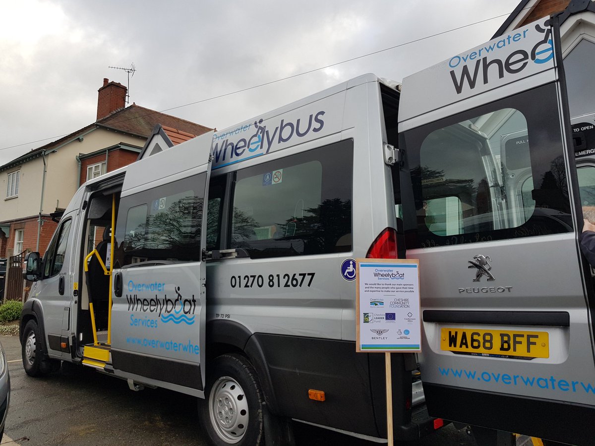 Wheelyboat Trust (@wheelyboattrust) on Twitter photo Gathering here at Audlem Public Hall for the launch of the Overwater Wheelybus! <a href="/Overwheelyboat/">OverwaterWheelyboat</a> <a href="/gmcoachwork01/">GM Coachwork UK</a> Gathering here at Audlem Public Hall for the launch of the Overwater Wheelybus! <a href="/Overwheelyboat/">OverwaterWheelyboat</a> <a href="/gmcoachwork01/">GM Coachwork UK</a>