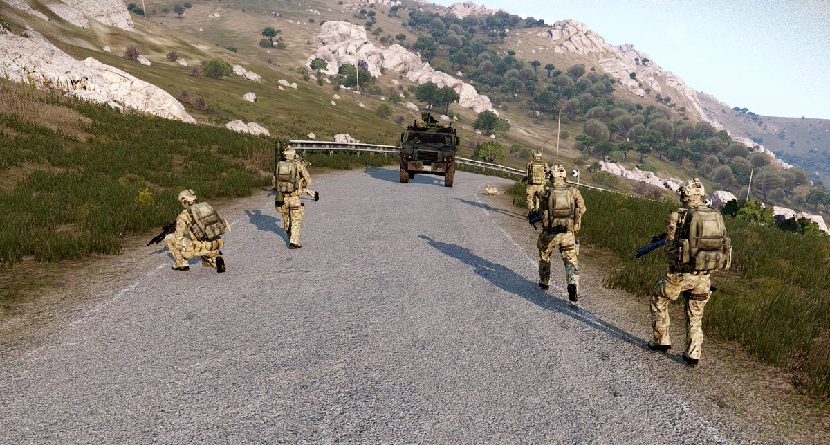 SpecOpsBrigade's tweet photo. Morgen beginnt unser erstes EUFOR-Event in diesem Jahr. Mit 100 weiteren deutschen und internationalen Spielern, die teilnehmen werden, freuen wir uns auf den Einsatz auf Malden. #sob #sobevent #arma3 https://t.co/qFZHaqXssZ