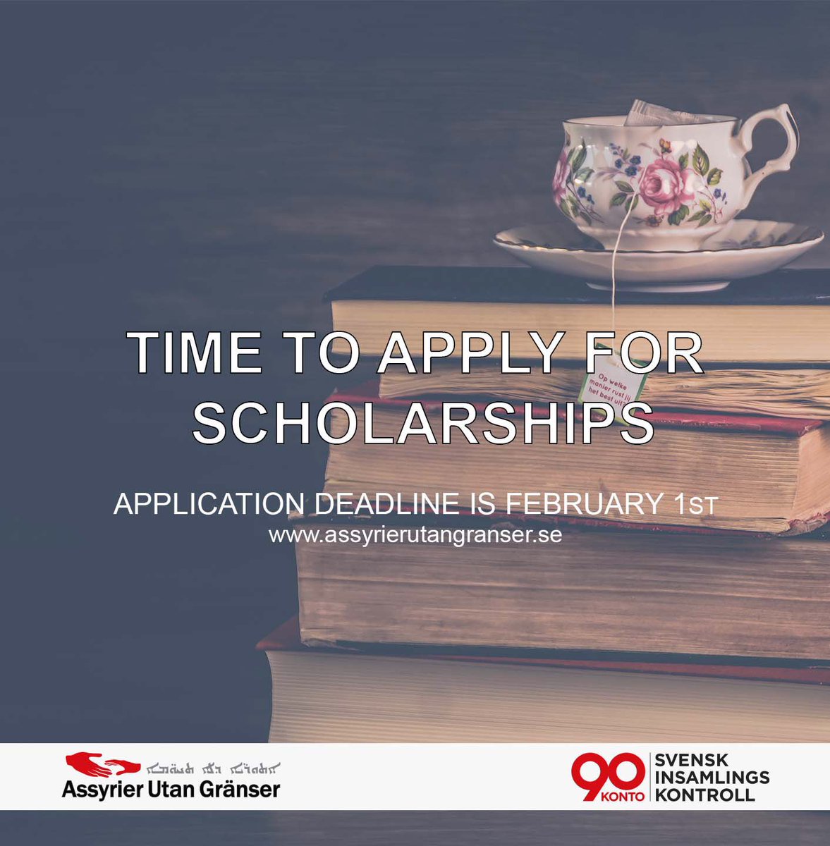 assyrianswb's tweet photo. Apply for scholarship! Last day for submission is 1st of February 2019.
📚
For Assyrian students in #Iraq, #Syria, #Turkey, #Iran and #Lebanon, studying at university level can apply for funds during the period 2019-01-01 to 2019-09-30. Read more: https://t.co/JeVN8DEkTl https://t.co/5Atg0LVo1r