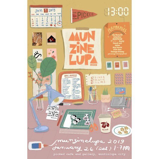 thousandfoldPH's tweet image. ⏰ HAPPENING TOMORROW!! June 26, 1PM - 7PM 
Picked Café Gallery. Don’t miss out on a wide selection of zines, prints, stickers at the Art Market, Live Music, Artist Talks and Films. Watch out for zines by friends, @czarkristoff with Southern Libing Gi… bit.ly/2MxKnOd