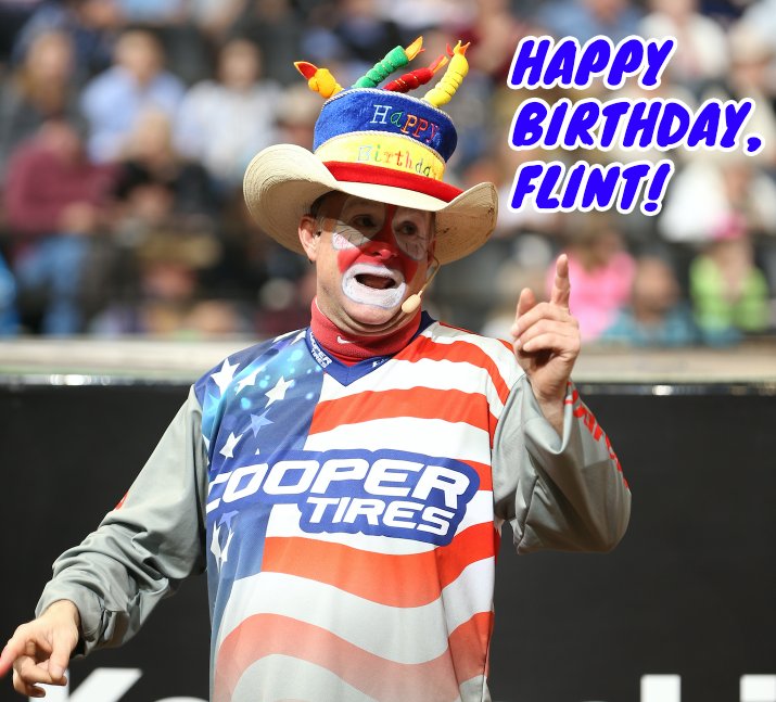 Happy birthday to the best entertainer in sports: own Flint Rasmussen!   