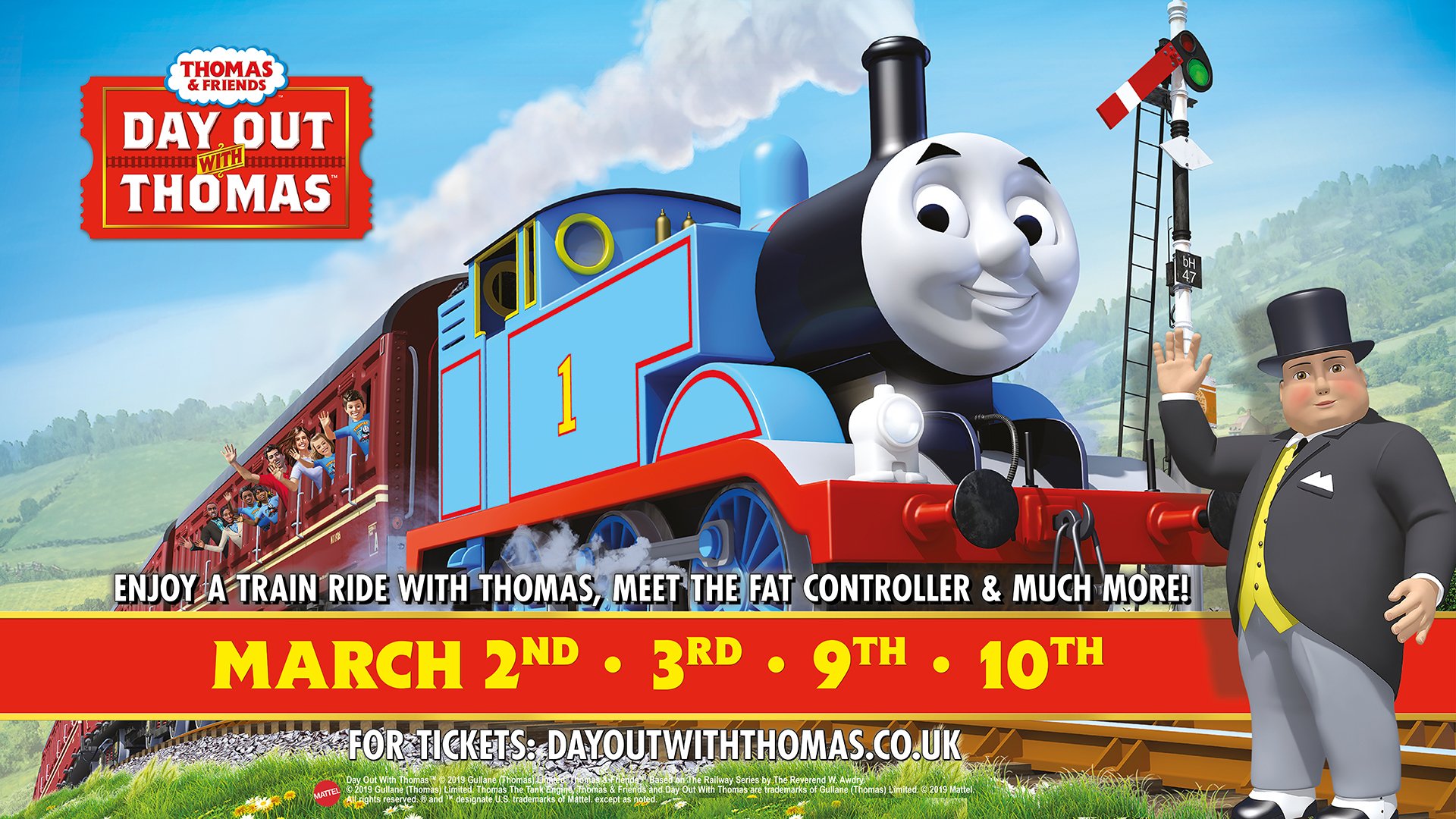 Thomas train sales tickets 2019