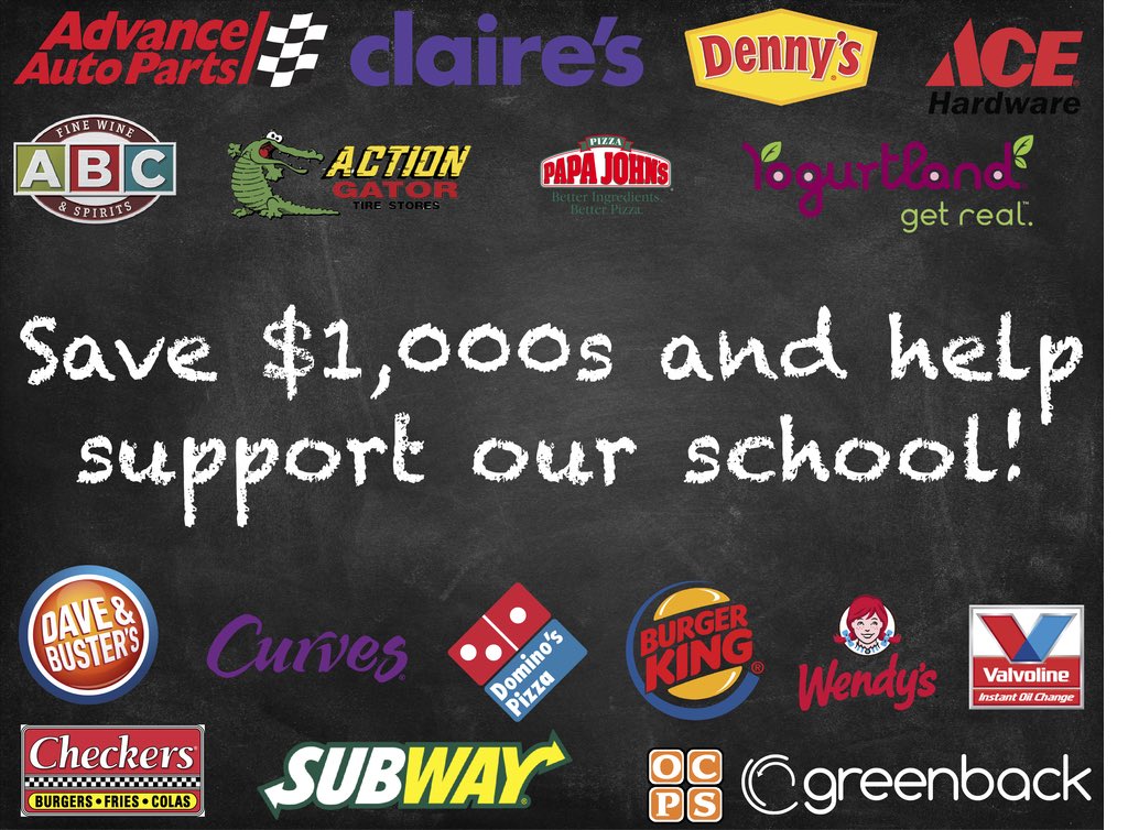 CPMS_OCPS's tweet photo. Get those Greenback cards sold this weekend! (Remember, if anyone prefers to make a direct donation instead, they can always donate ANY amount at https://t.co/9kfpQzyH3k!) #collegeparkmiddleschoolocps #FoundationforOCPS https://t.co/wRVtVzY7FQ