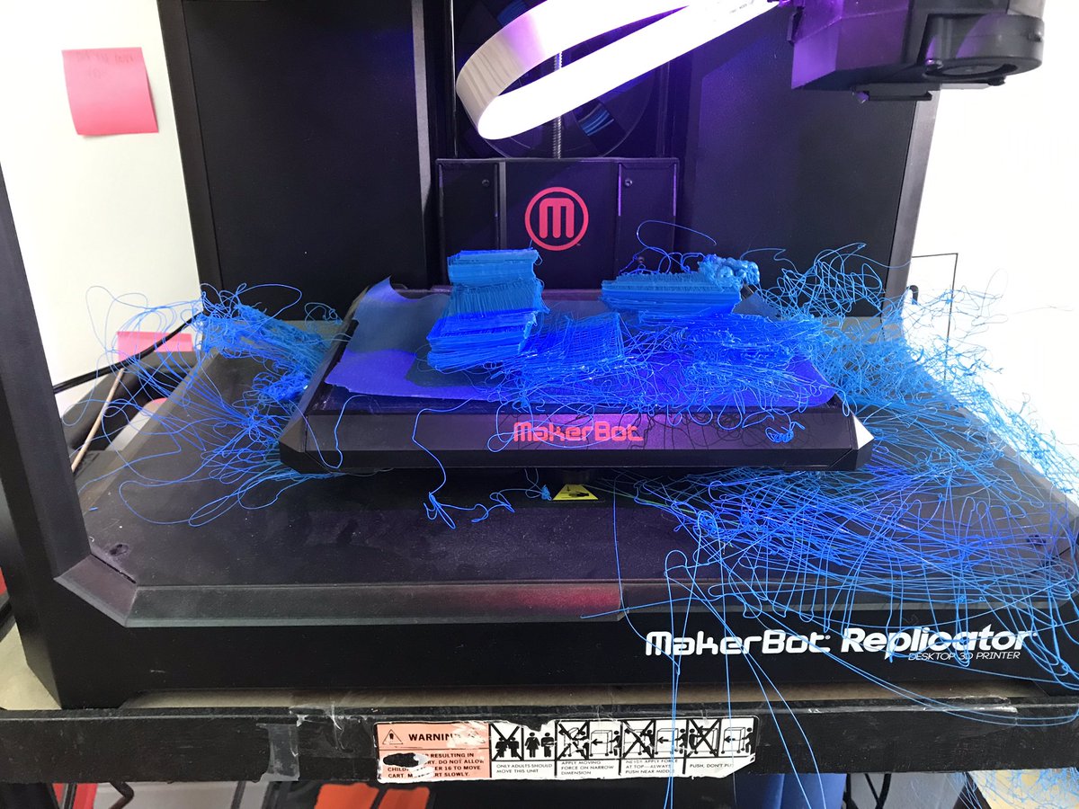 Mrs_Casleton's tweet photo. 3D prints donβt always go as planned. Time to look back at the design and problem solving! #stemd67 #inspire67 #caslekids https://t.co/4C6X7hwtU4