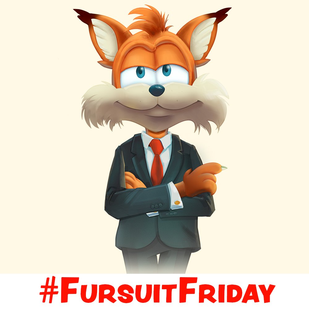 I usually go casual on Friday, but I will make an exception.
#FursuitFriday