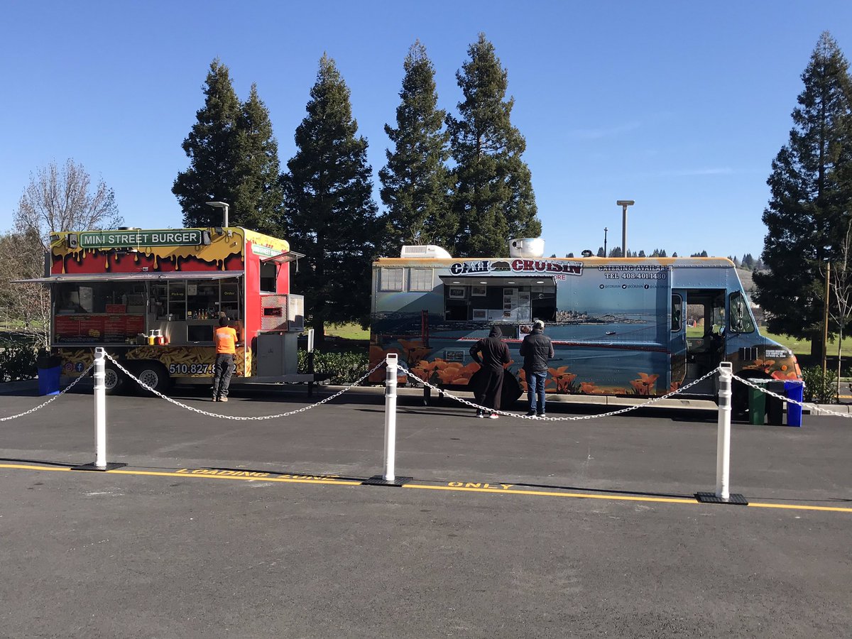 What a beautiful day it’s going to be Come outside and enjoy the weather with us <a href="/CityCenterBR/">City Center Bishop Ranch</a> and get some <a href="/CCruisin/">Cali Cruisin</a> <a href="/burger_street/">Mini Street Burger</a> in your belly  all day long you know you want to you  You will miss out on some great food if you don’t come get your food truck grub on