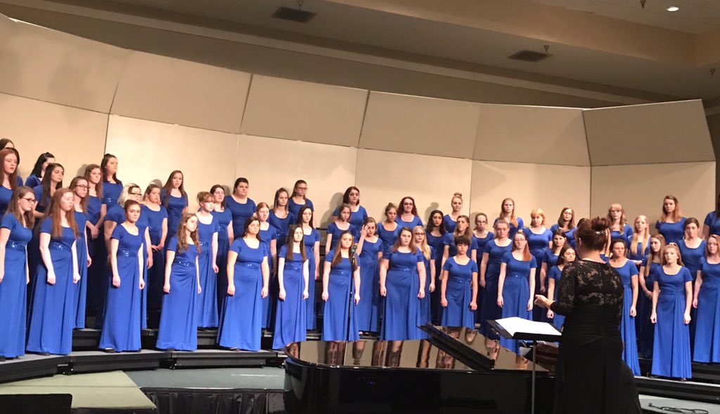 Our Seckman CCT sisters looking and sounding amazing today for their MMEA performance!