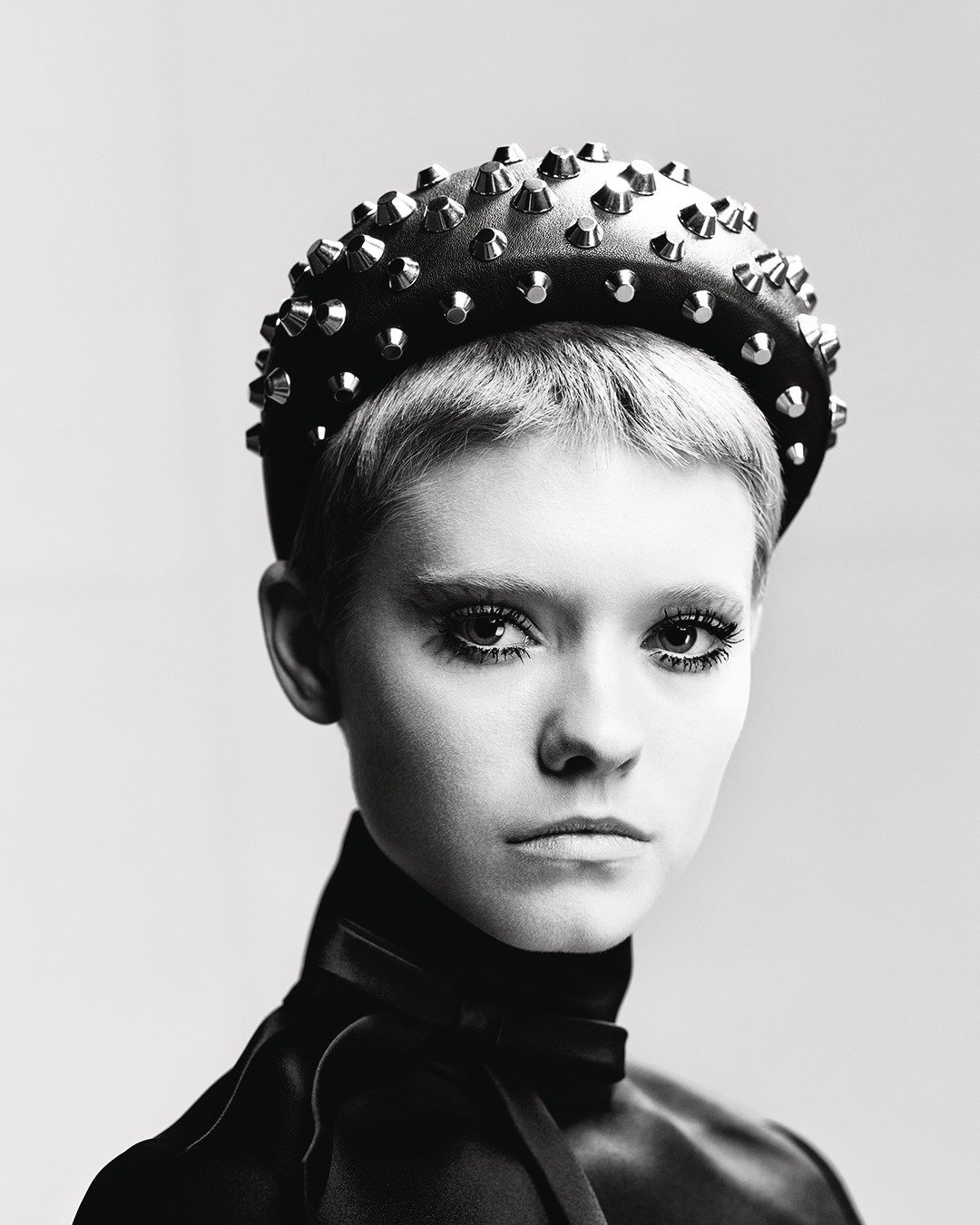 Prada studded leather clearance headband