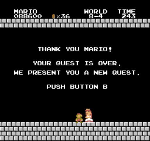 Richard Fenwick (@richardfenwick) on Twitter photo 34 years after it was released and 35 years after I was released, I finally “beat” Super Mario Bros. 34 years after it was released and 35 years after I was released, I finally “beat” Super Mario Bros.