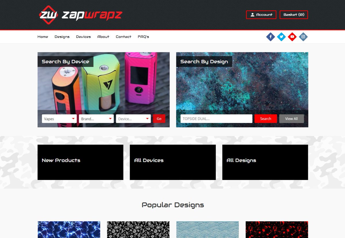 Our end of January sale starts tomorrow.
Thanks for all your feedback and continued support during our re-branding and new website launch! 👍
Use THANKYOU for 25% off at zapwrapz.com
#Vaping #vapefam #vapedaily #vapecommunity #vapeon #zapwrapz