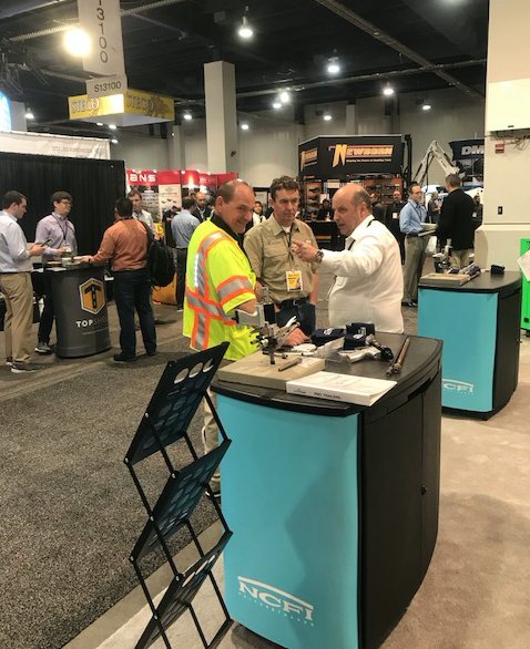 NCFI's tweet image. It&apos;s been great hanging with Micheal Healy and Trey Cook from Akurate Dynamics. Come see them and Team TerraThane at booth #13227. World of Concrete 2019! @AkurateDynamics #akuratedynamics #NCFI #WOC #Vegas #worldofconcrete2019