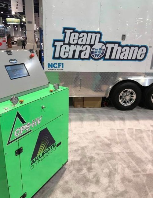 NCFI's tweet image. It&apos;s been great hanging with Micheal Healy and Trey Cook from Akurate Dynamics. Come see them and Team TerraThane at booth #13227. World of Concrete 2019! @AkurateDynamics #akuratedynamics #NCFI #WOC #Vegas #worldofconcrete2019