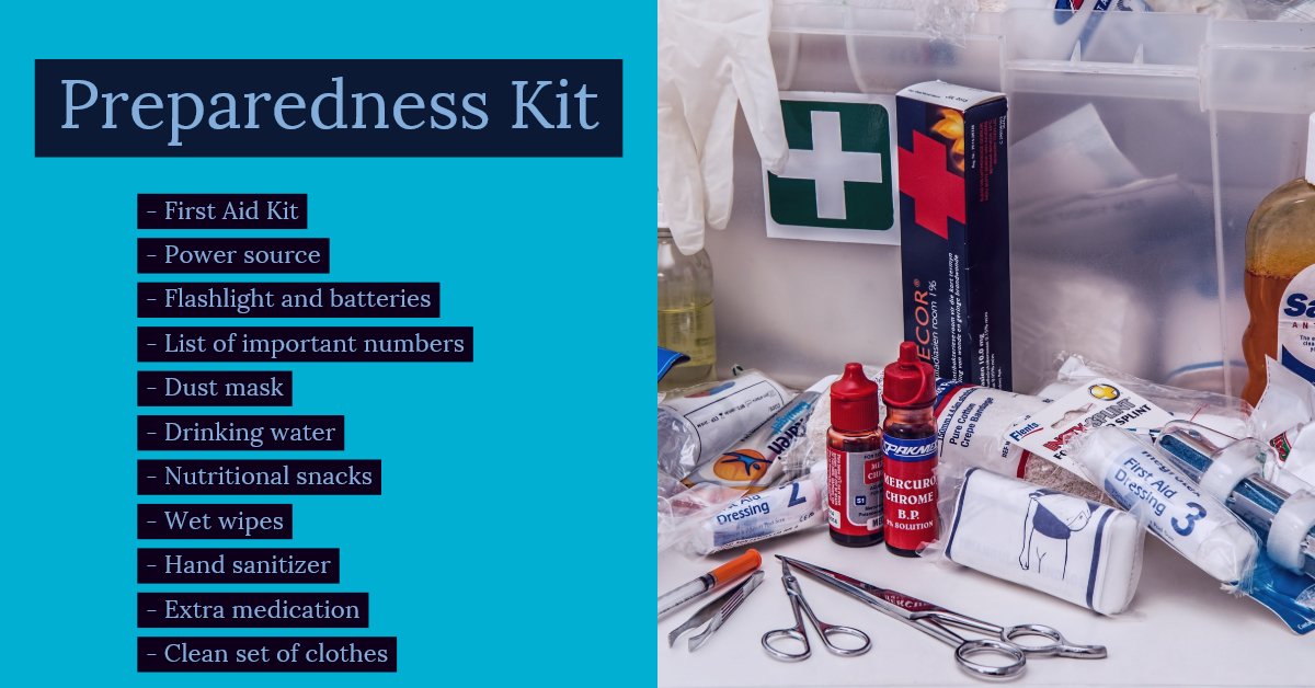 It's Friday! Perfect time to restock your preparedness kit, we even made a list to get you started! ✍️📒
#Readygov #ResolveToBeReady #PrepTips #RebAware