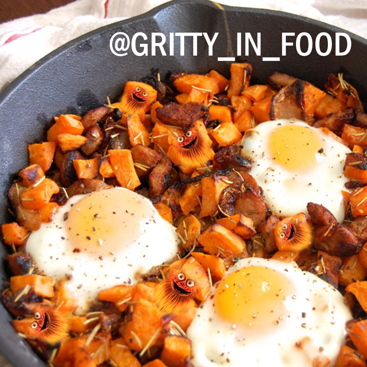 Gritty in Food tweet media