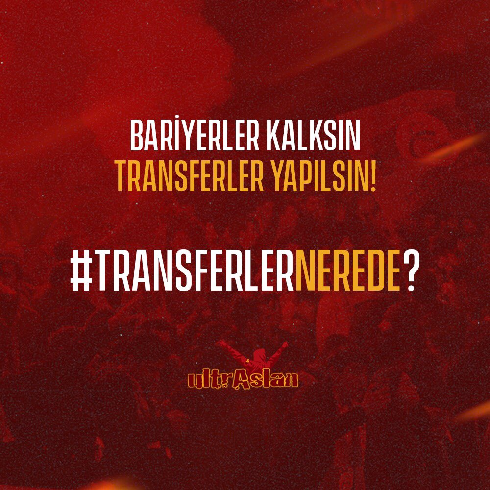 Bariyerler kalksın, TRANSFERLER yapılsın!

Tekrar soruyoruz; #TransferlerNerede ?
