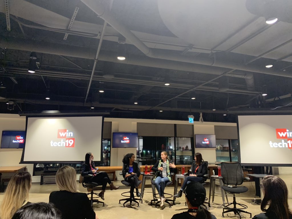 WINtech2019's tweet photo. It was a full house last night! Thank you to everyone who helped make our first ever event such a success! #wintech2019 Photos from of @oneeleven_111  @raesurman #wintech2019 https://t.co/vKlv3wbyde