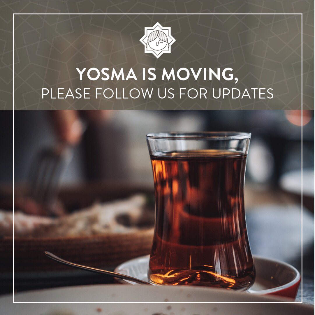 Complimentary tea all weekend to our guests as we close our doors on Baker Street on Sunday afternoon to start our move to our new location. Stay tuned in here for updates. ☕️ #yosmalondon #onthemove #turkishtea #caysaati #teatime #afternoontea