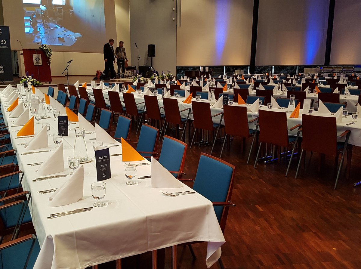 hhedberg's tweet photo. Jubilee Dinner going to start soon. Celebrating 50 years of Information Processing Science in University of Oulu. #tol50 #unioulu https://t.co/0hNhr4KFFu