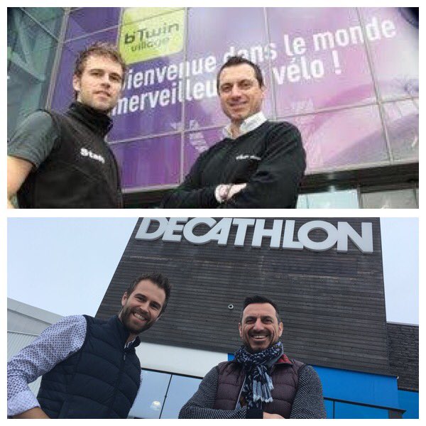 cyril_saugrain's tweet photo. Quand le jeune coursier de le l’époque intègre le @Btwinvillage et que 8 ans après #8yearschallenge il est directeur du magasin @Decathlon TROYES 👍 bravo Jocelyn pour cette belle conduite de projet  #reconversion https://t.co/25os6VzBNL