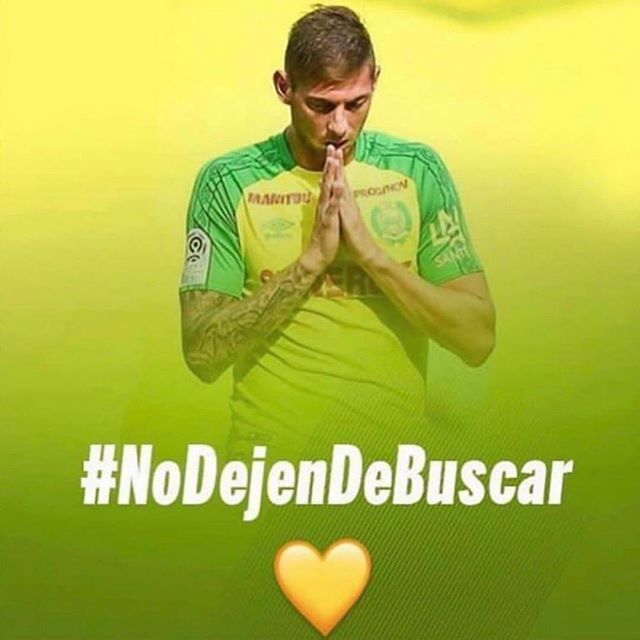 Su familia lo espera. Este es mi pedido de corazón. #NoDejenDeBuscar