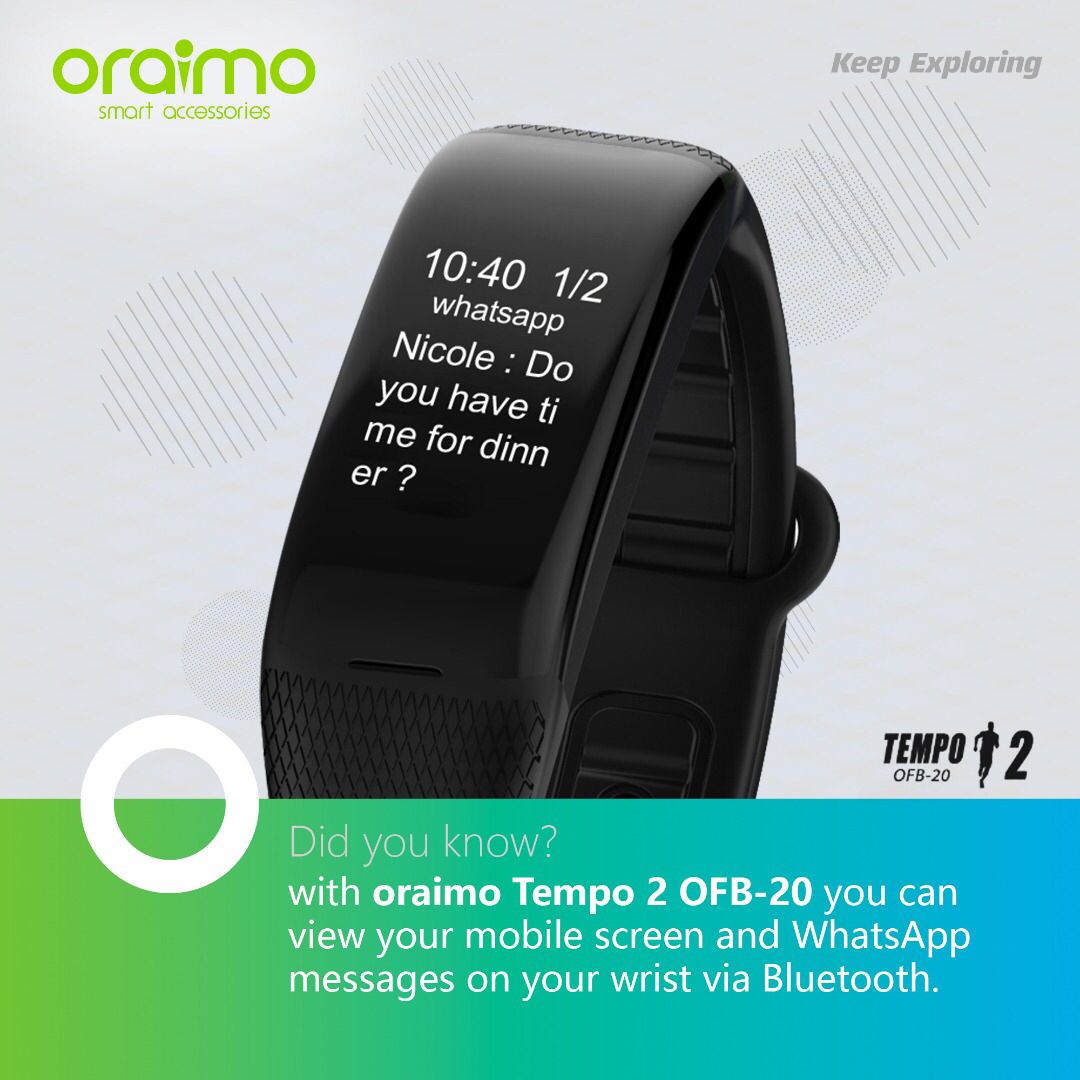 oraimo fit band