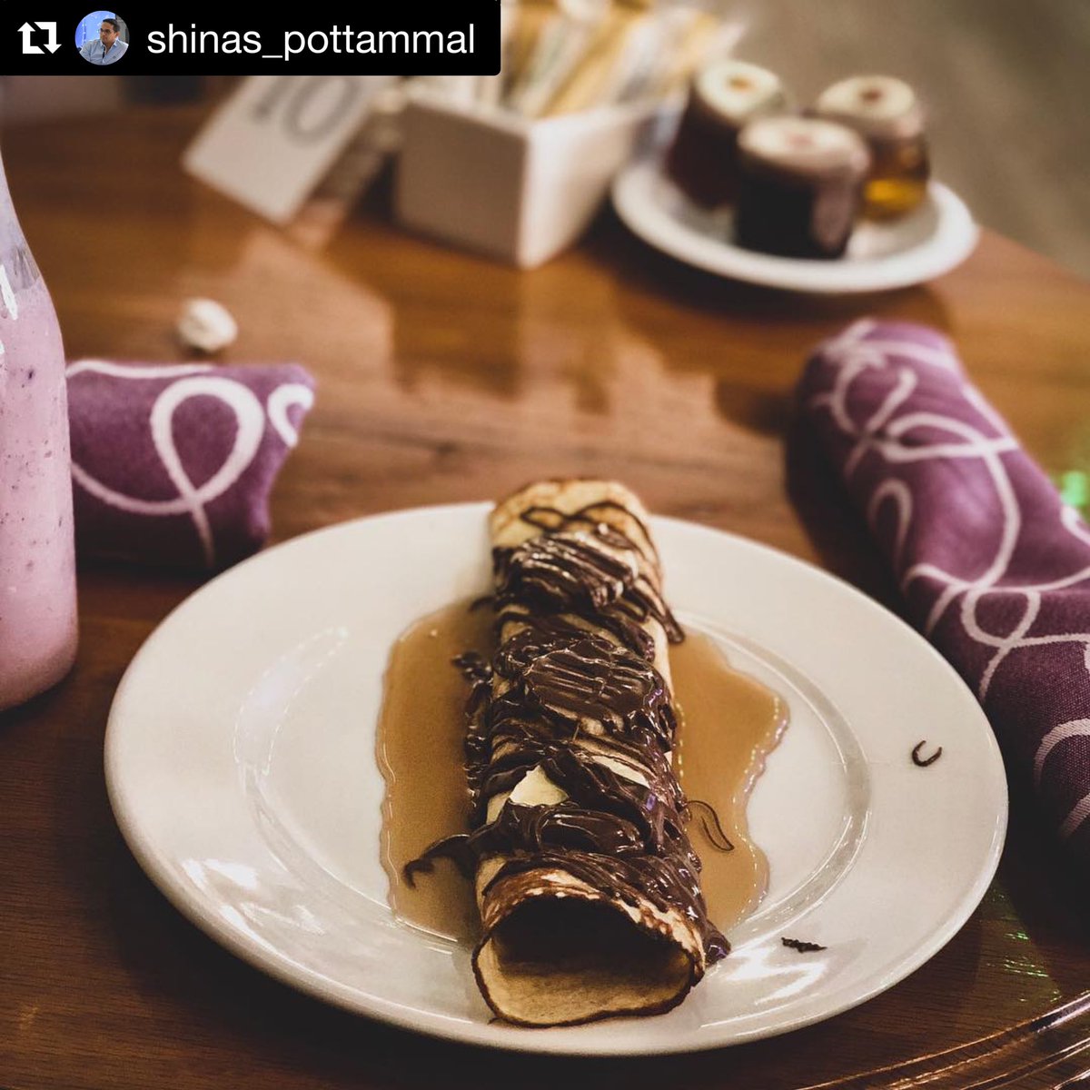 SofitelAbuDhabi's tweet photo. That is one yummy crepe! Merci @shinas_pottammal for tagging us!
・・・
Yummy breakfast at the French Bakery Corner @sofitelabudhabicorniche #yummy #breakfast #sofitelabudhabicorniche #frenchbakerycorner #bakerycorner #corniche #abudhabi #crapes #iphonex https://t.co/XZNTwCvXVp