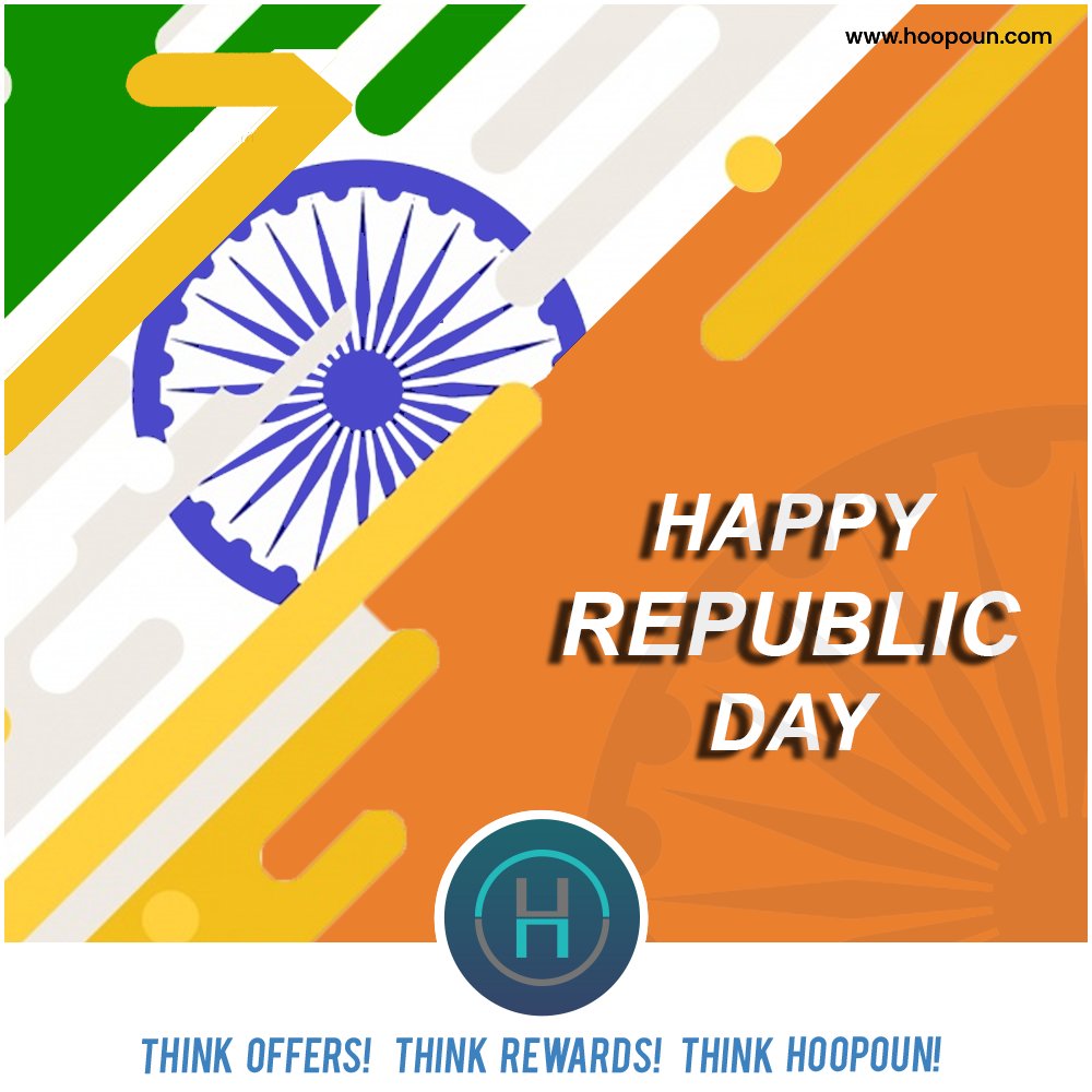 hoopounapp's tweet photo. Wishing you a peaceful and prosperous 70th Republic Day 2019
Best regards from Hoopoun Team

Download Hoopoun app now

Play Store: https://t.co/BP4LvRlkqJ

App Store: https://t.co/sOTmN3YwAN https://t.co/6XjVvk0F0M