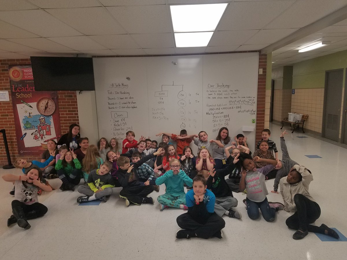 MrsSJGreen's tweet photo. First Number Talk of 2019 w/ @ALittlesClass ! #lpsleads #rvgrade3 #mathsolutions @RVRoadrunner https://t.co/1yRdCD06te